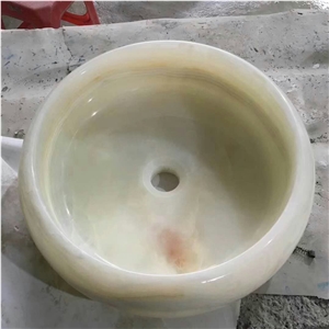 Green Onyx Wash Basin, Green Onyx Vessel Sink