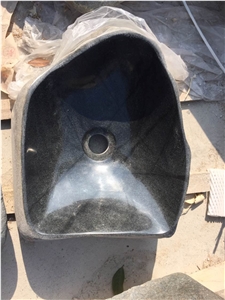 Green River Stone Vessle Sinks Cobble Washbasins