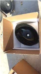 Green River Stone Vessle Sinks Cobble Washbasins
