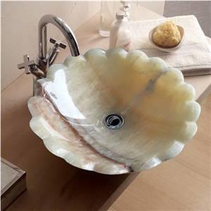 Honey Onyx Sinks, Honey Onyx Wash Basins and Sinks