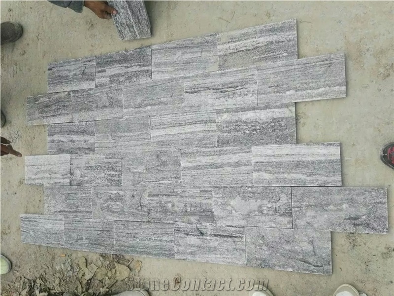 Landscape Grey Granite Slab Ash Grey Granite Tiles