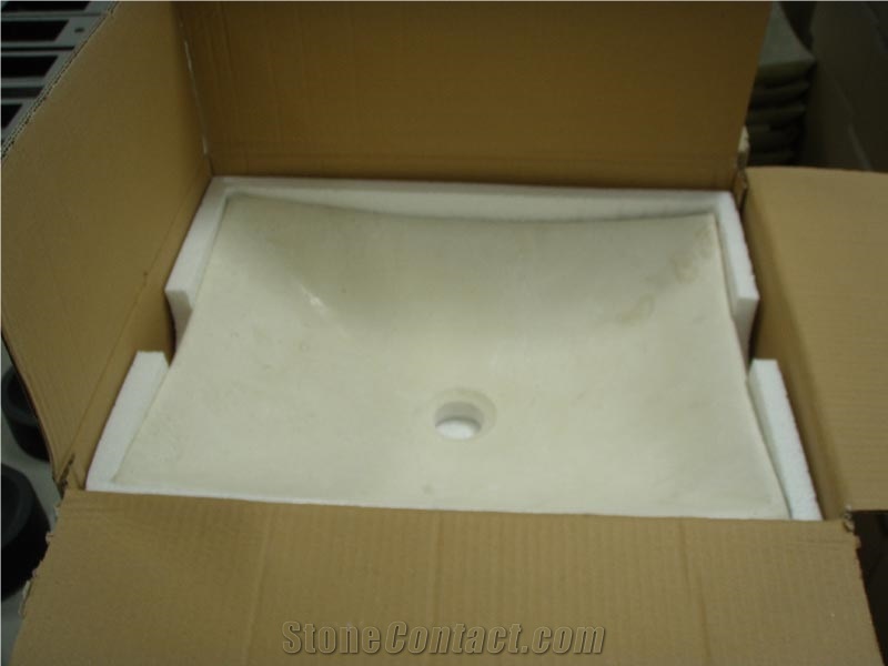 Limestone Sinks,White Limestone Basins,Stone Sinks