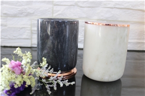 Marble Cylinder Candle Holder Stone Candle Holder Marble Cylinder Candle Holder Stone Candle Holder