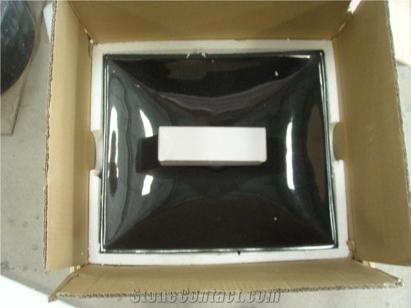 Shanxi Black Granite Sinks,Black Granite Basins