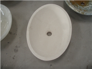 White Limestone Vessel Sinks,Limestone Basins,