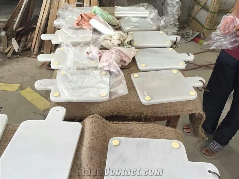 White Marble Cutting Boards Cutting Tray Boards
