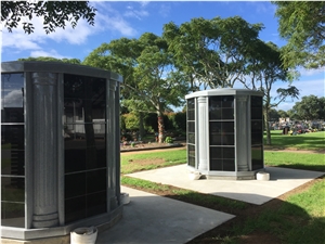 72 Niche Hexagon Granite Columbarium Cemetery
