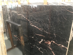 Nero Port Laurent Marble,Black Gold Slab & Tile