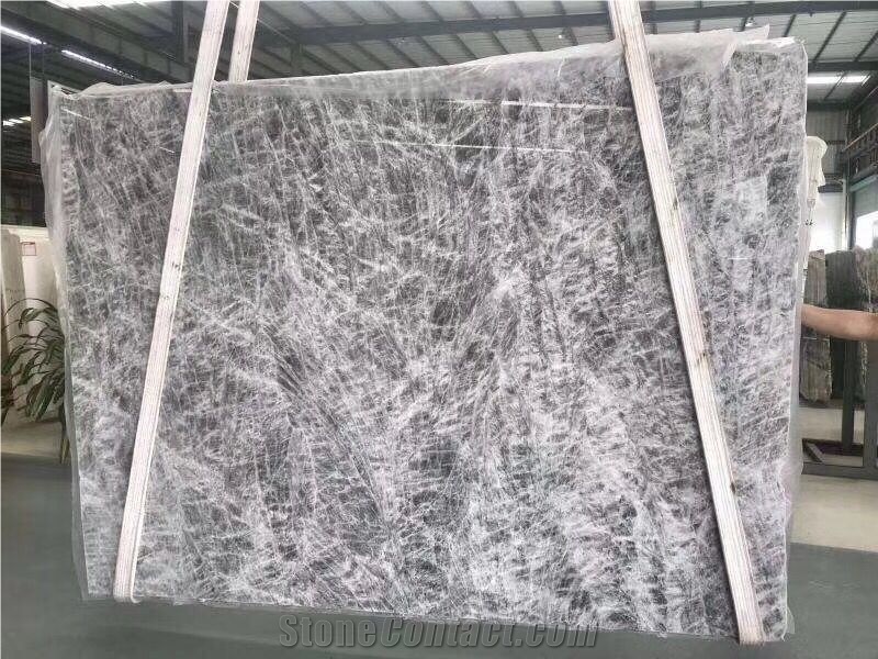 Snowy Mountain Grey Fox Granite,China Grey Slab