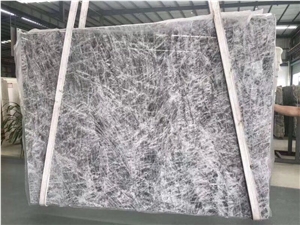 Snowy Mountain Grey Fox Granite,China Grey Slab