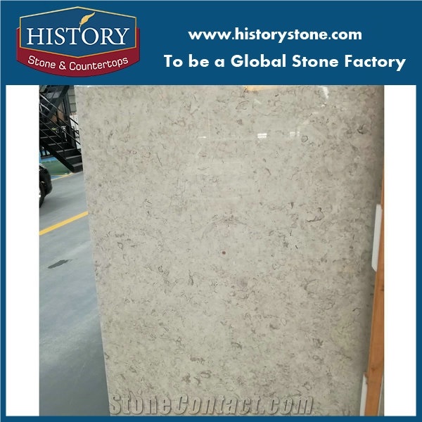 Moss Grey Marble Slab for Wall Cladding