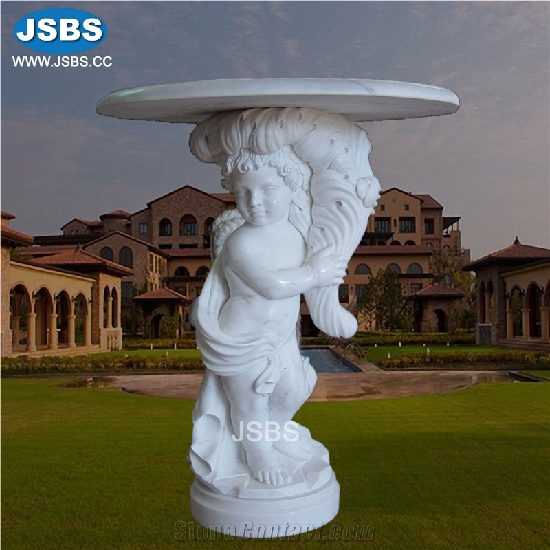 Luxury Stone Carved Marble Garden Table