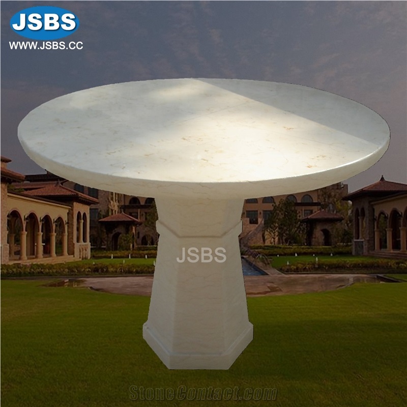 Luxury Stone Carved Marble Garden Table
