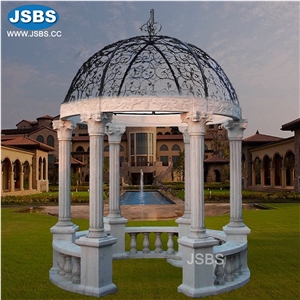 Stone Carved Marble Garden Gazebo Pavilion