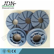 100mm Edge Polishing Pad with Snail Lock Backing
