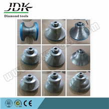 Diamond Router Bits for Profiling Stone Edge