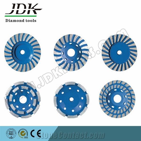 Double Row Diamond Cup Wheels for Granite