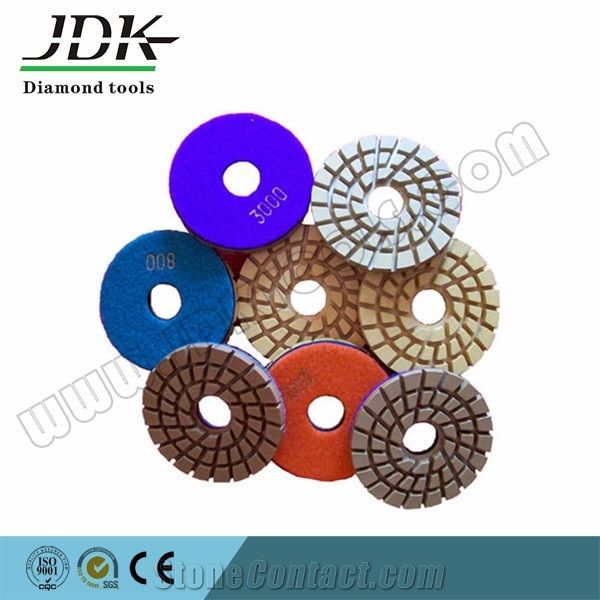 Floor Renovation Polishing Pad with Velcro Backed