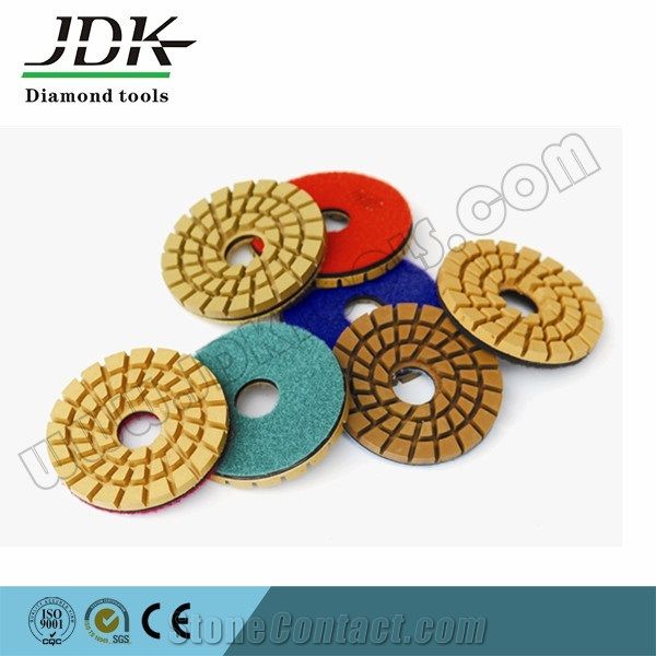 Floor Renovation Polishing Pad with Velcro Backed