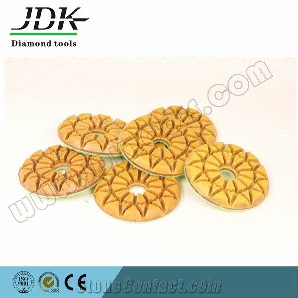 Floor Renovation Polishing Pad with Velcro Backed