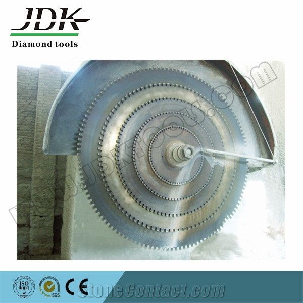 Multi-Saw Blades and Segments for Block Cutting