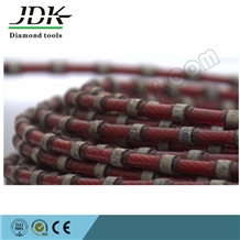 Plastic Fixing Diamond Wire Saw for Granite Marble