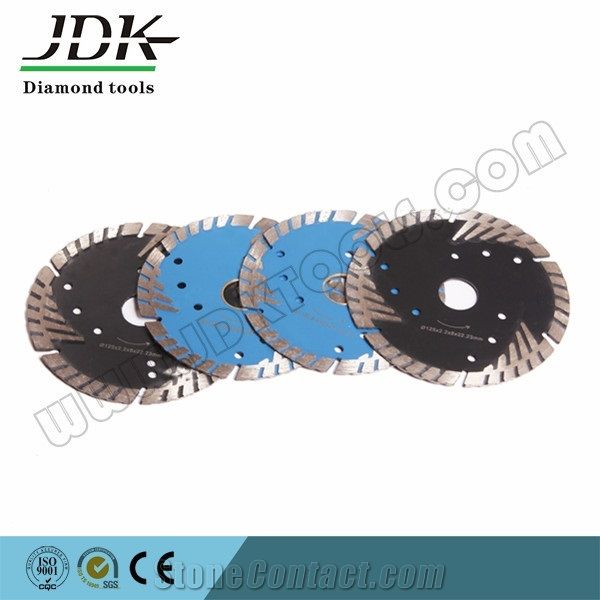 Protectional Teeth Turbo Cutter for Granite Marble