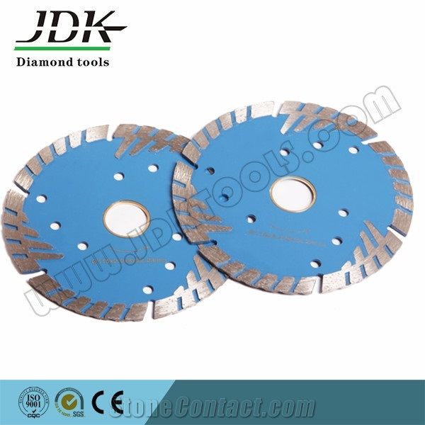 Protectional Teeth Turbo Cutter for Granite Marble