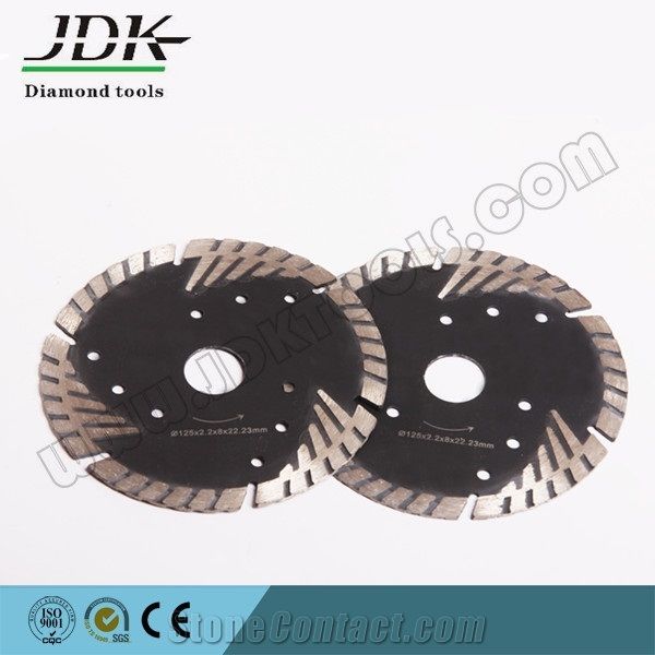 Protectional Teeth Turbo Cutter for Granite Marble