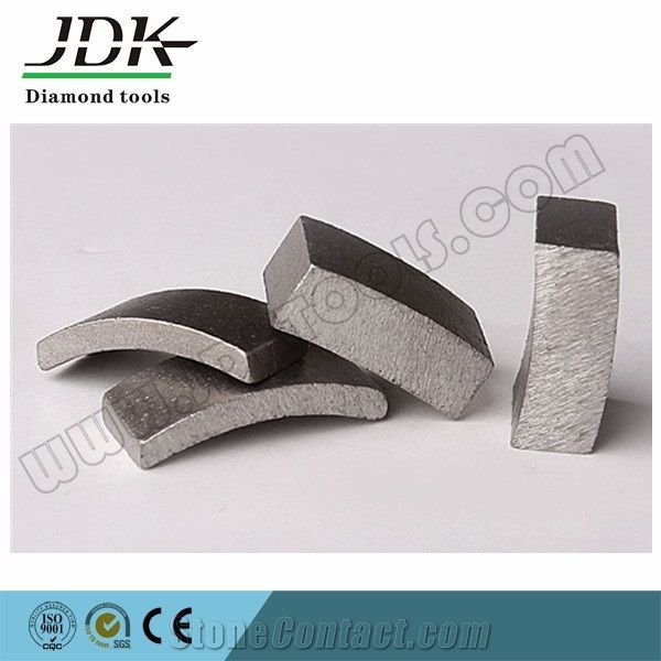 Roof Top Diamond Segments for Core Drill Bits