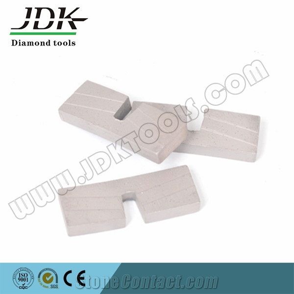 Sandwich Copper Base Diamond Segments for Marble