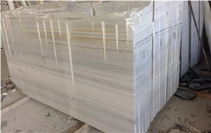 China Crystal Wood Marble, Polished Riser&Step