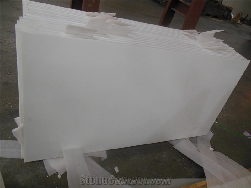 Neno Glass Artificial Pure White Tiles for Wall