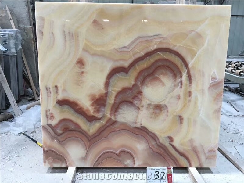 Blonde Onyx Slabs for Wall and Floor Tile