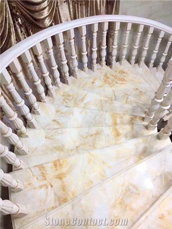 Golden Yellow Onyx Backlight