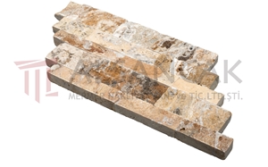 Panel Scabos Travertine Split Face Mosaic