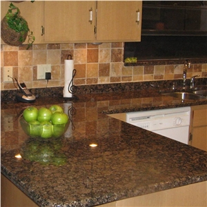 Autumn Brown Granite Kitchen Worktop