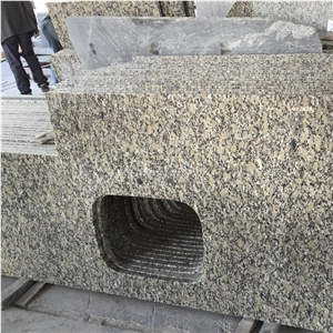 China Sesame Gold Granite Kitchen Top