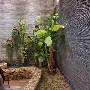 High Quality Black Slate Cultured Stone