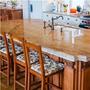 Madura Gold Granite Kitchen Islands Top Countertops