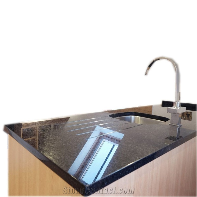 Quality Assurance Angola Black Granite Countertop