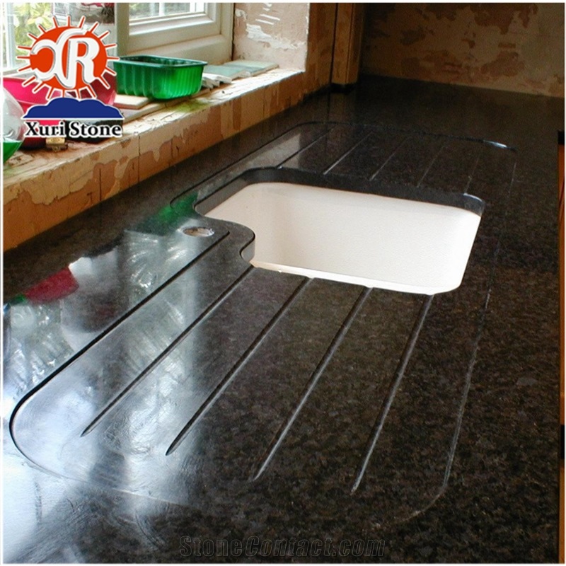 Quality Assurance Angola Black Granite Countertop