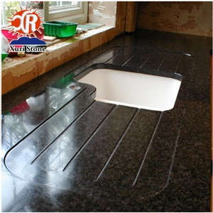 Quality Assurance Angola Black Granite Countertop