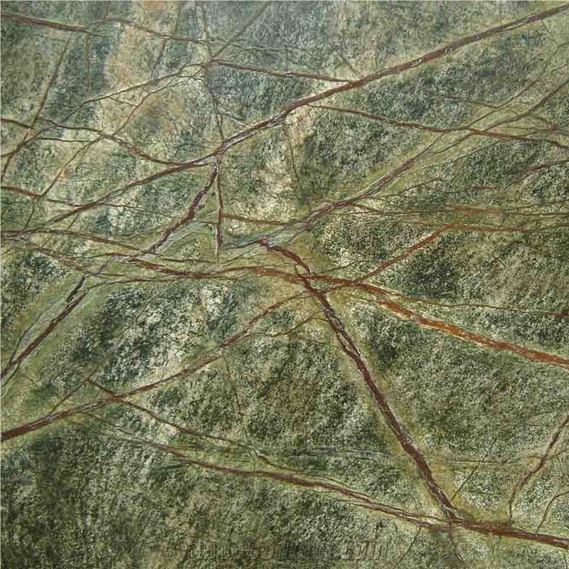 Rainforest Green Granite Vanity Countertop