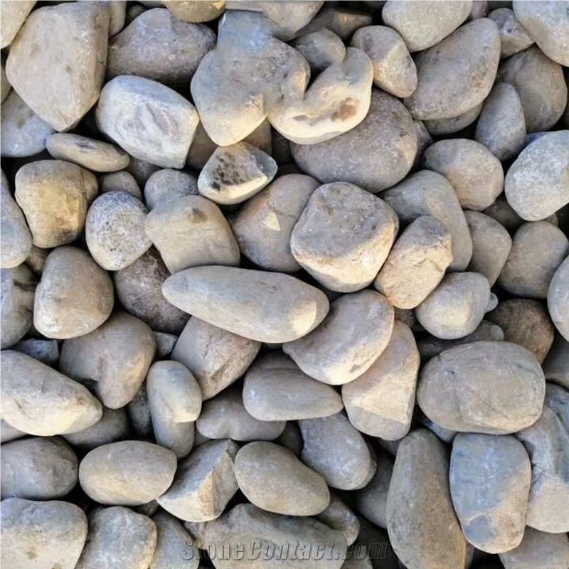 White River Pebble,Garden White Marble Pebble