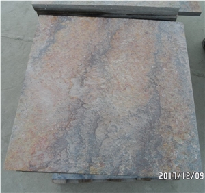 Cheap China Rusty Slate Tile, Black Slate Floor