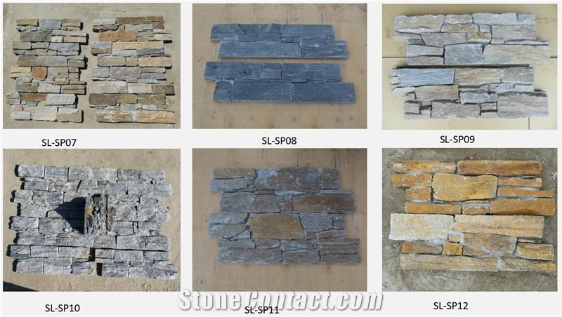 Flexible Slate Stone Veneer Sheets