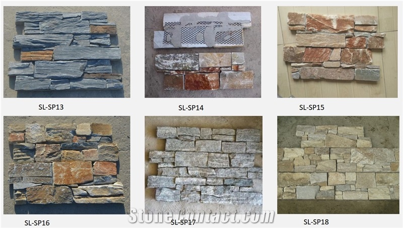 Flexible Slate Stone Veneer Sheets