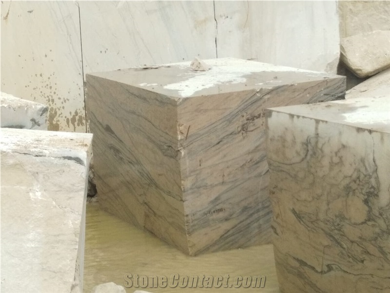Yellow Teak Granite Block