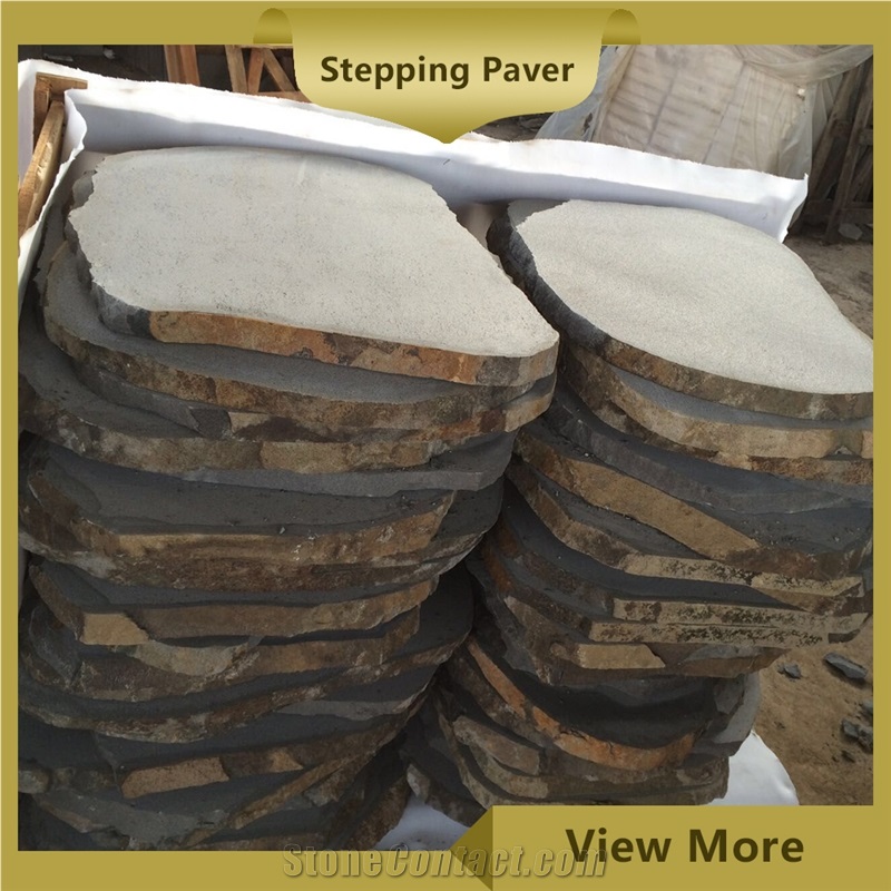 Black Basalt Flagstone,Crazy Paver,Random Stepper